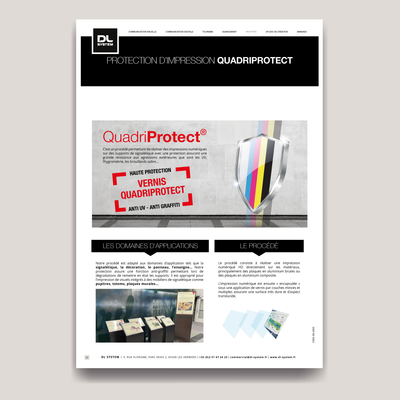 Protection d'impression QUADRIPROTECT