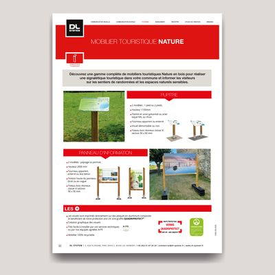 Mobilier touristique NATURE