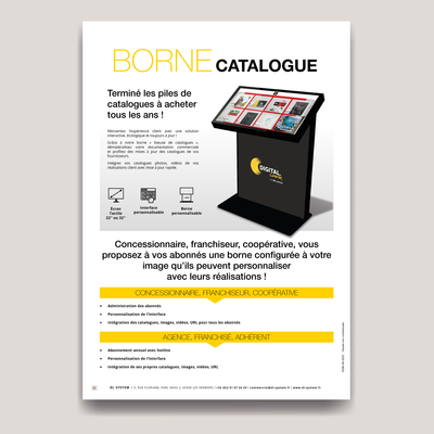 Borne catalogue