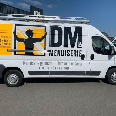 Realisation de covering sur vehicule utilitaire