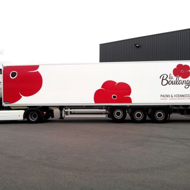 Decoration semi remorque la boulangere