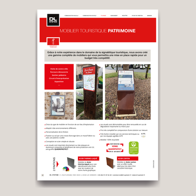 Mobilier touristique PATRIMOINE