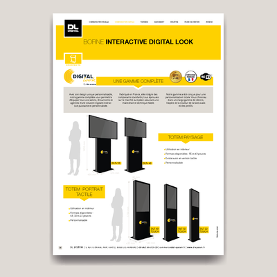 Bornes interactives DIGITAL LOOK