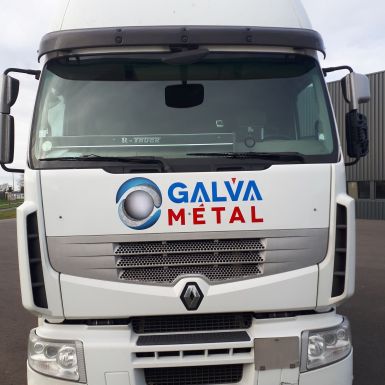 decoration sur tracteur de semi-remorque